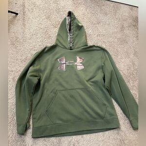 Under Armour Hoodie Green Large